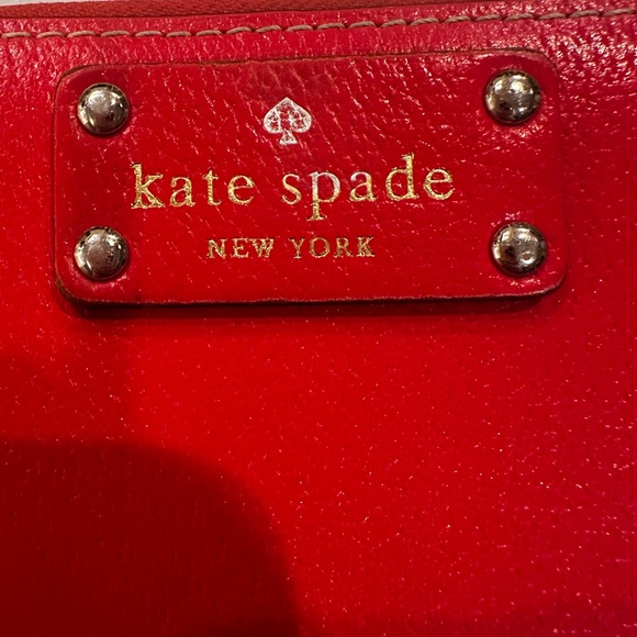 Kate Spade Vibrant Red Wallet - Picture 6 of 8